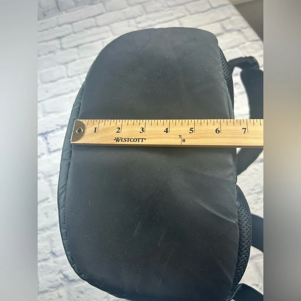 Adidas Black and White Laptop Backpack.